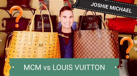 Louis Vuitton vs MCM bags